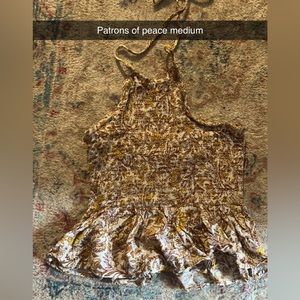 Sunflower halter top